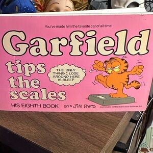 First edition, soft back Garfield Tips the Scales Book
